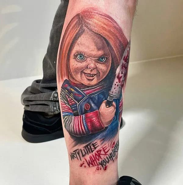 More Chucky Tattoos To Wear This Year