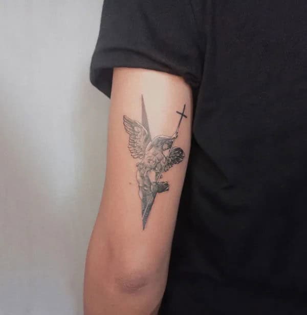 Small St Michael Tattoo