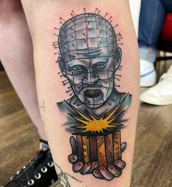 Old School Horror Tattoo