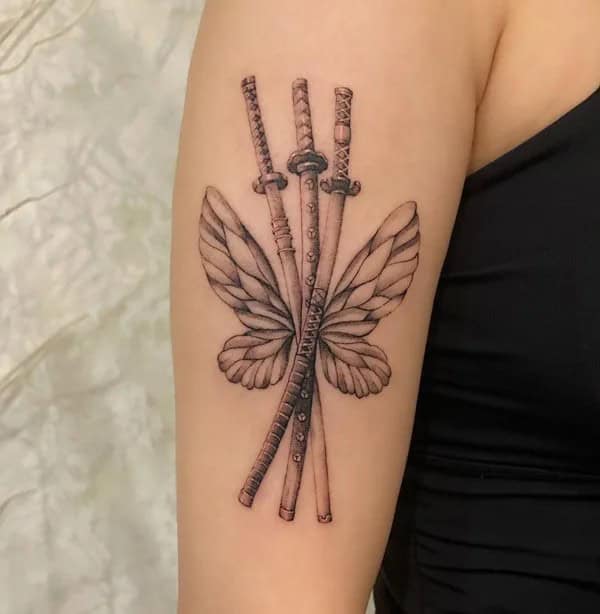 Zoro Sword Tattoo