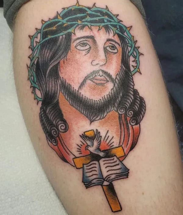 Traditional Christian Tattoo