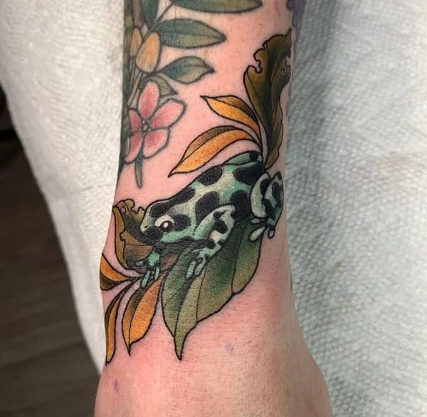 Poison Dart Frog Tattoo