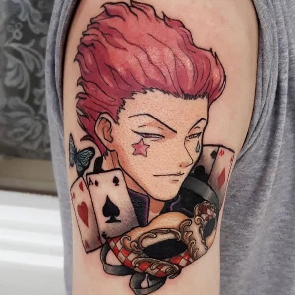 Hisoka Morow Tattoo