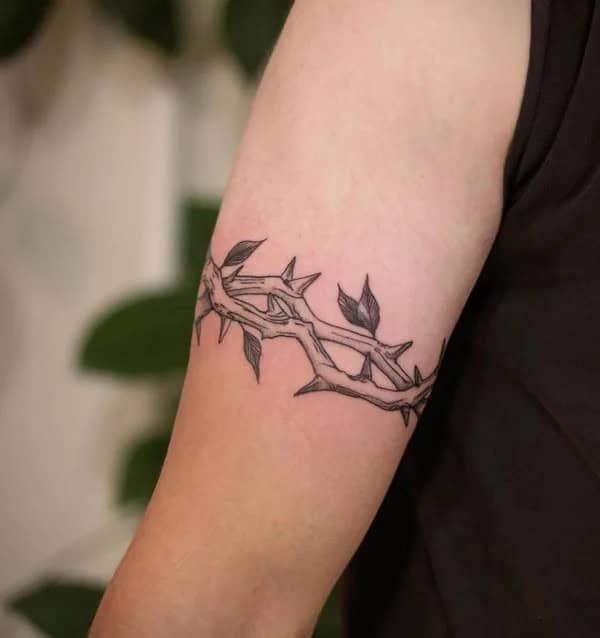 Thorn Vine Tattoo