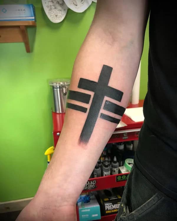 Cool Cross Tattoo