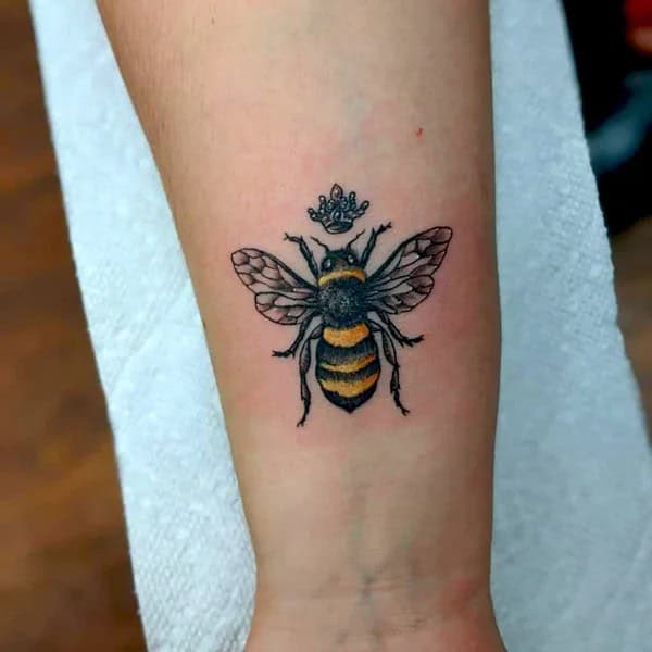 Queen Bee Tattoo