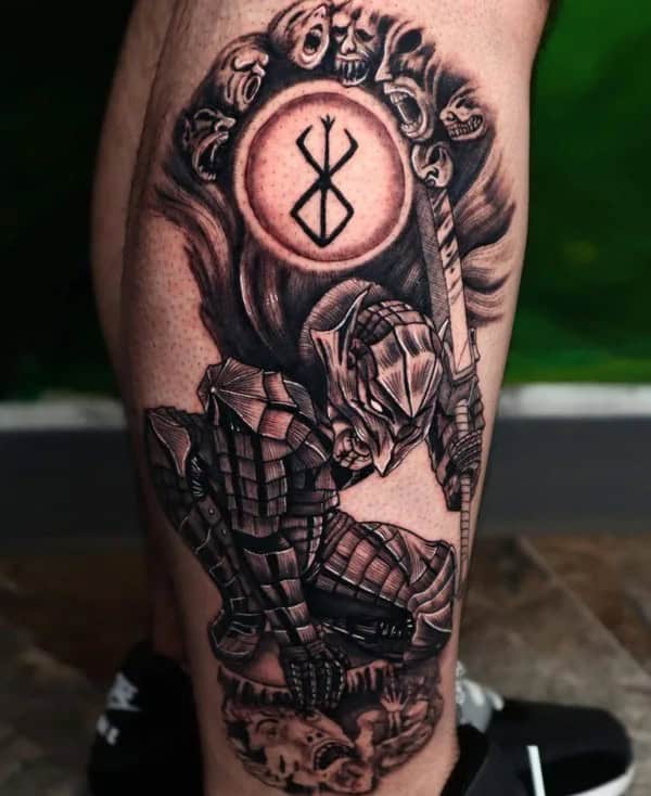 Berserk Armor Tattoo