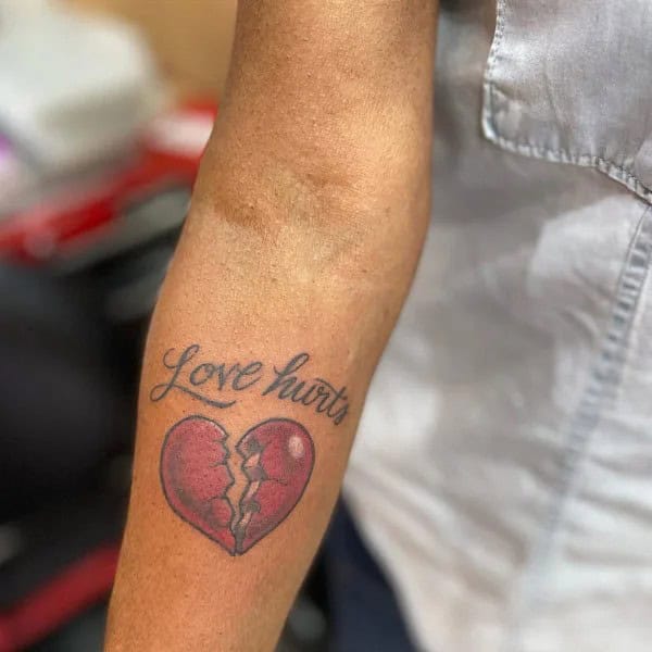 More Notable No Love Tattoo Designs You Would Like To Choose!