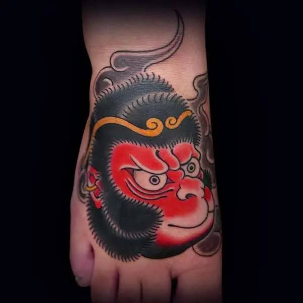 Japanese Monkey Tattoo