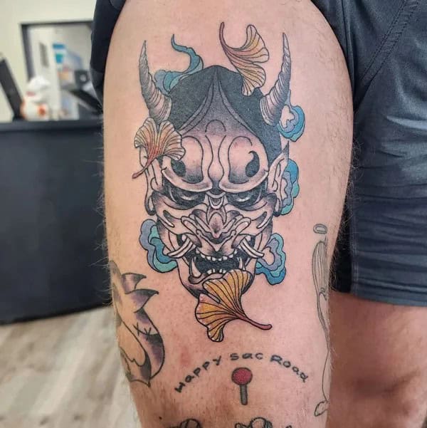 Oni Skin Tattoo