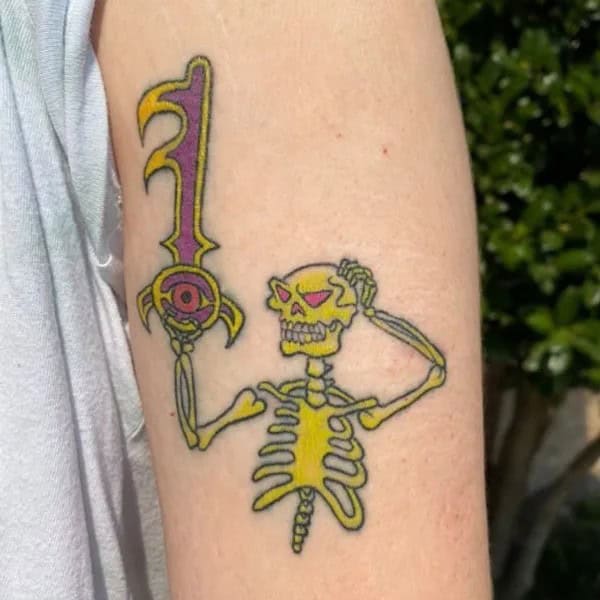 Skeleton Key Tattoo