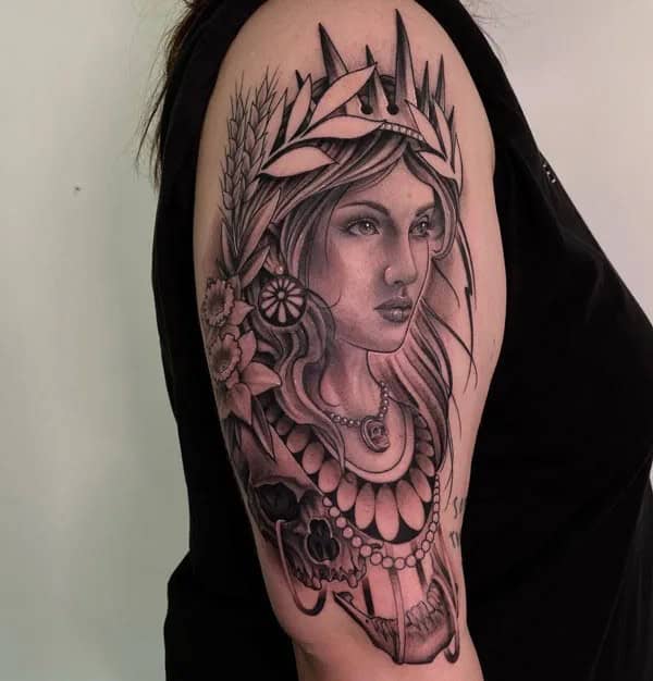 Explore More Engaging  Designs Of Persephone Tattoo