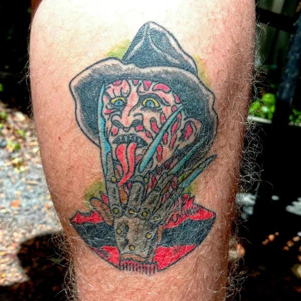 Old School Horror Tattoo