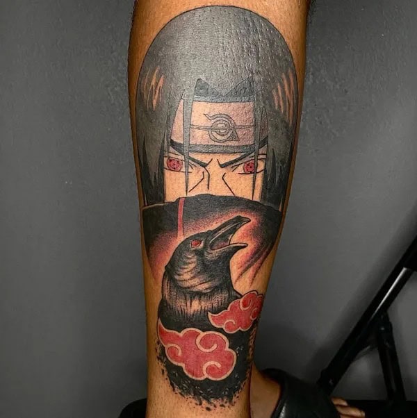 Itachi Hand Tattoo