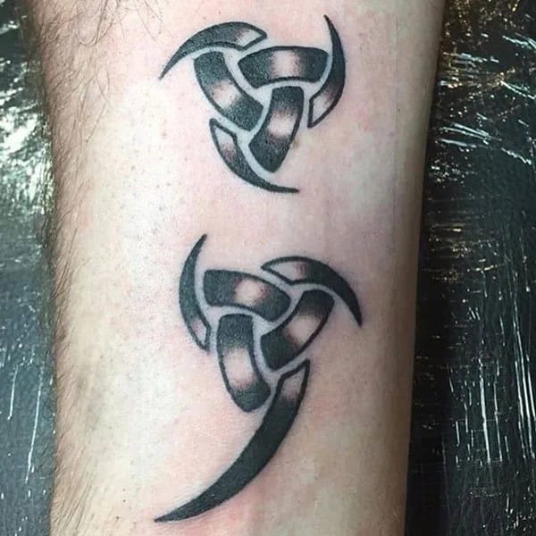 Tribal Semicolon Tattoos