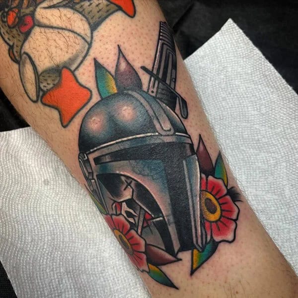 Traditional Mandalorian Tattoo