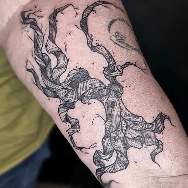 Gothic Tree Tattoo