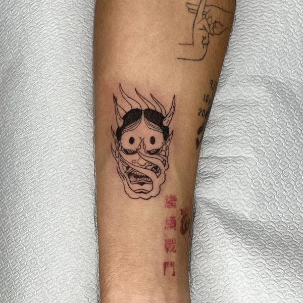 Small Oni Tattoo