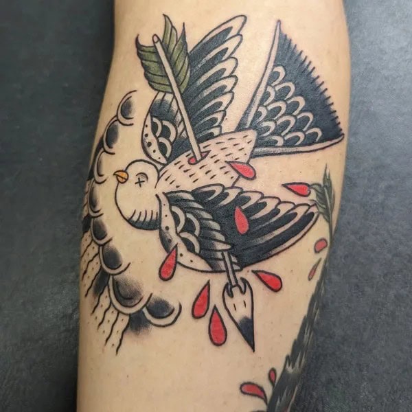 Dead Sparrow Tattoo