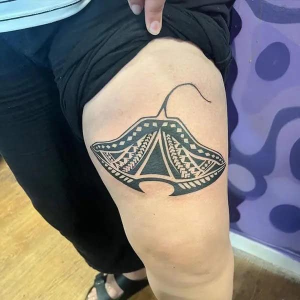 Moana Stingray Tattoo