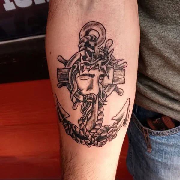 Anchor Christian Tattoo