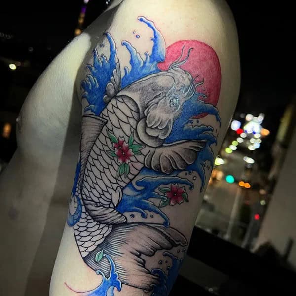 Japanese Koi Fish Tattoo