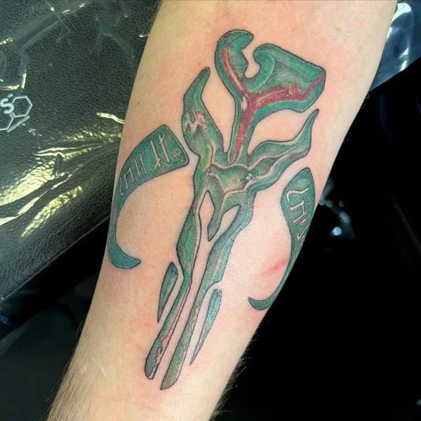 Mandalorian Symbol Tattoo