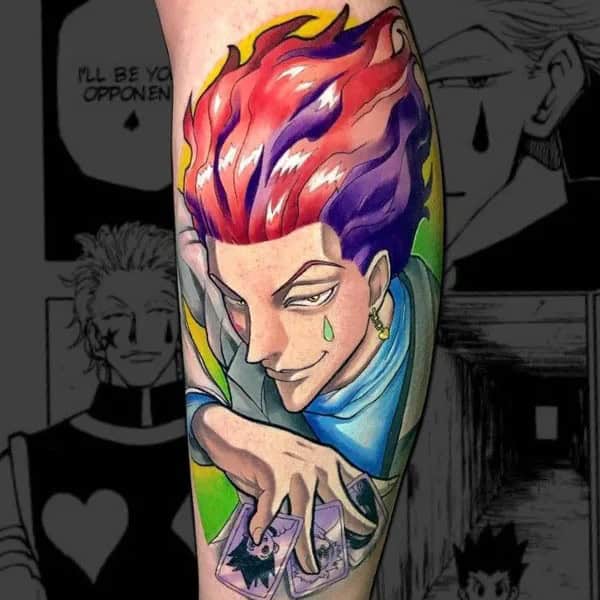 Hisoka Morow Tattoo