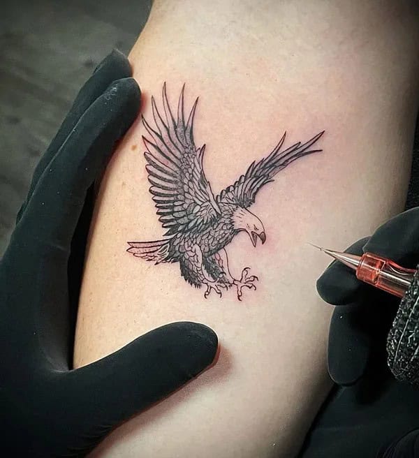 Small Eagle Tattoo