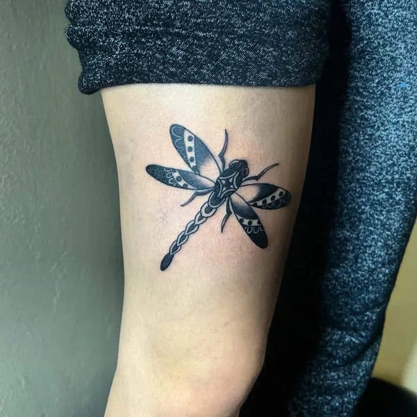 More Sublime Entries Of Dragonfly Tattoos