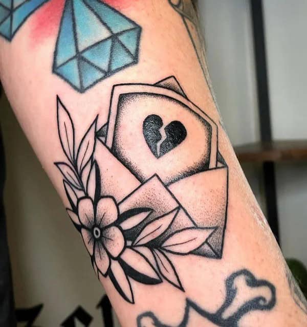 More Broken Heart Tattoos To Wear This Year