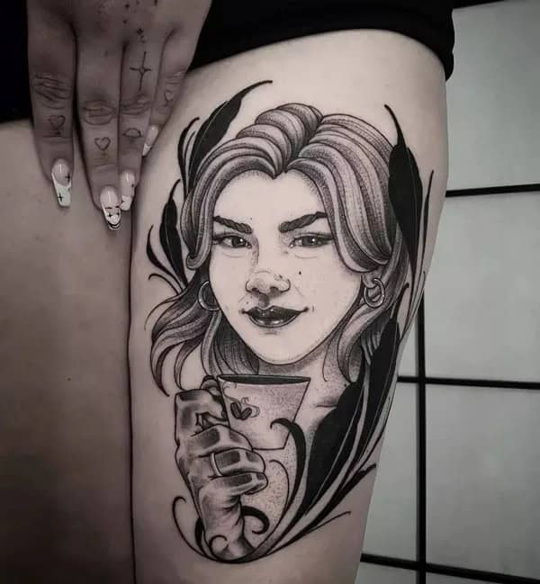 White Witch Tattoo