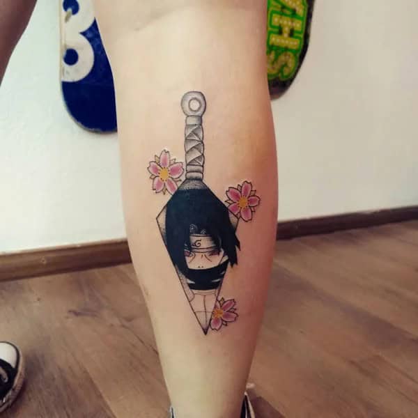 Itachi Hand Tattoo