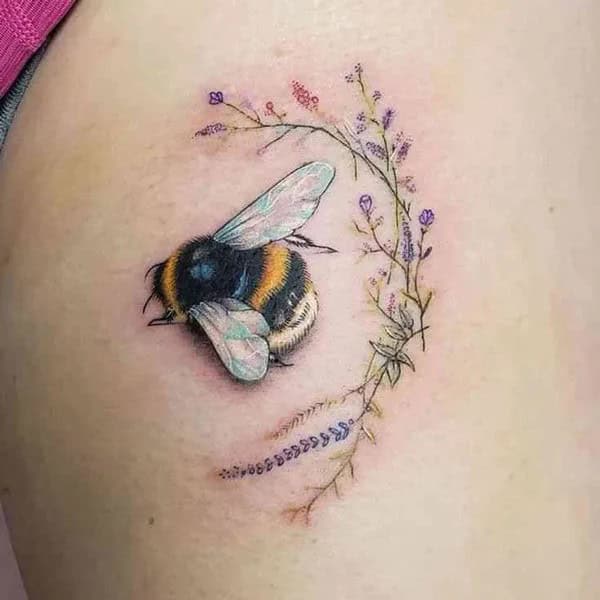 Bumble Bee Tattoo