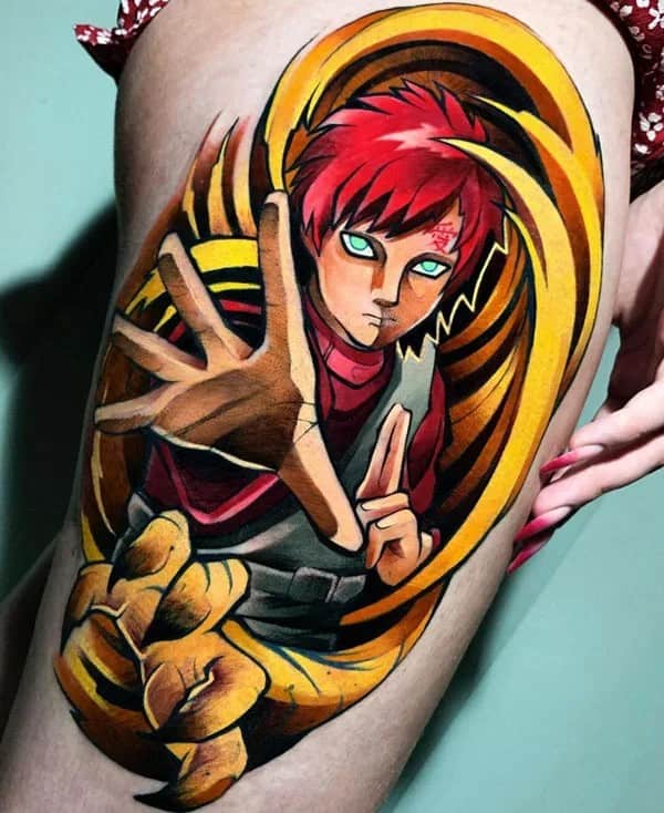 More Gaara Tattoos To Check Out For Gaining Inspiration