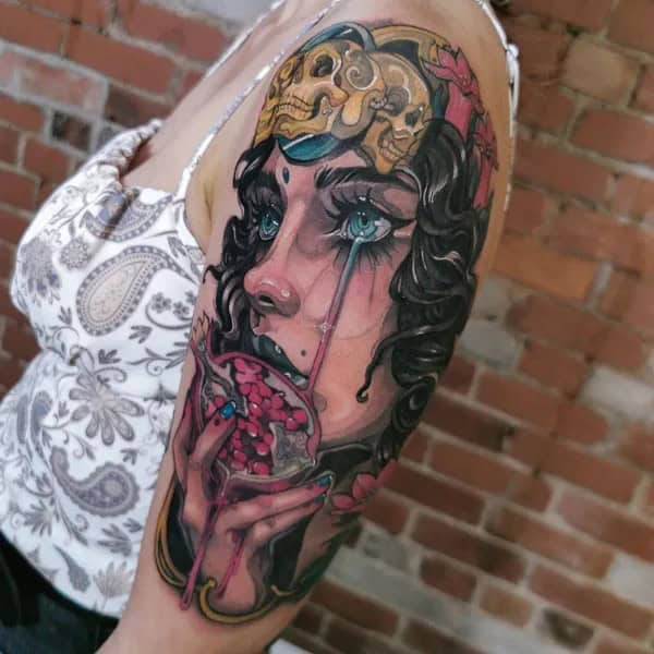 Explore More Engaging  Designs Of Persephone Tattoo