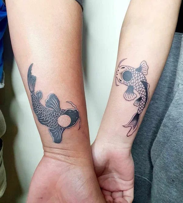 Couple Japanese Tattoo