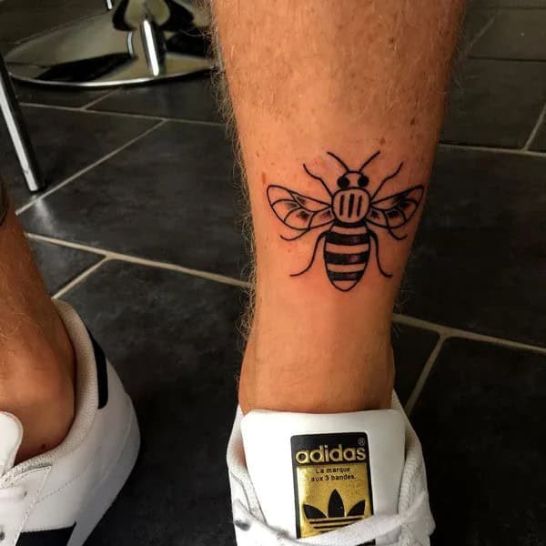 Manchester Bee Tattoo