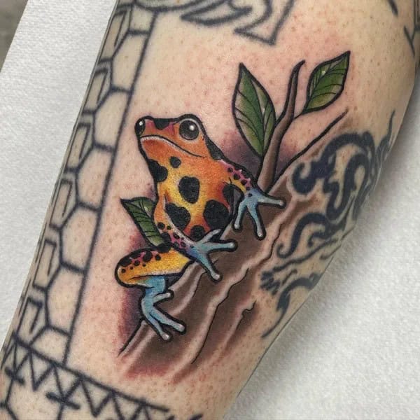 Poison Dart Frog Tattoo