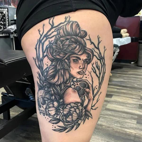 Explore More Engaging  Designs Of Persephone Tattoo