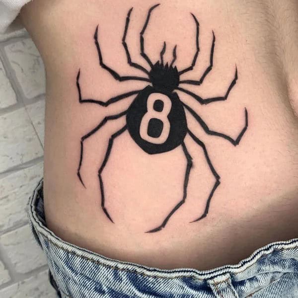 Phantom Tattoo with Numbers