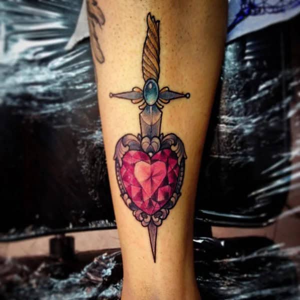 Diamond Dagger Tattoo