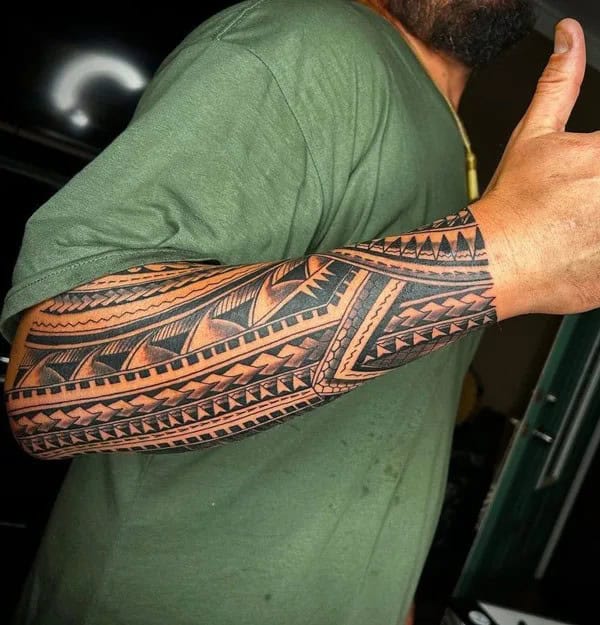 Hawaiian Polynesian Tattoo