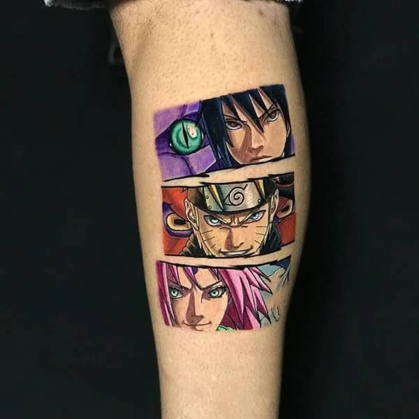 Madara Sharingan Tattoo