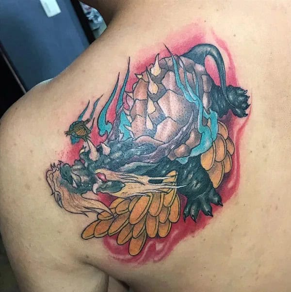 Dragon Turtle Tattoo