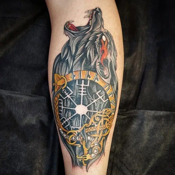 Viking Compass Tattoo