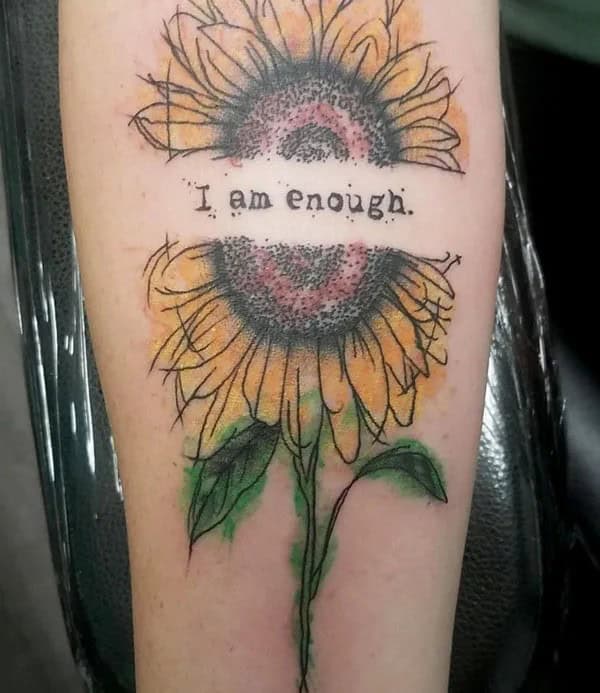 More “I Am Enough” Tattoos To Enhance Your Dignity