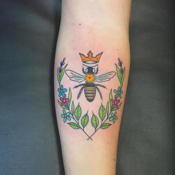 Queen Bee Tattoo