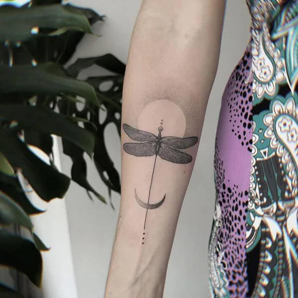 More Sublime Entries Of Dragonfly Tattoos