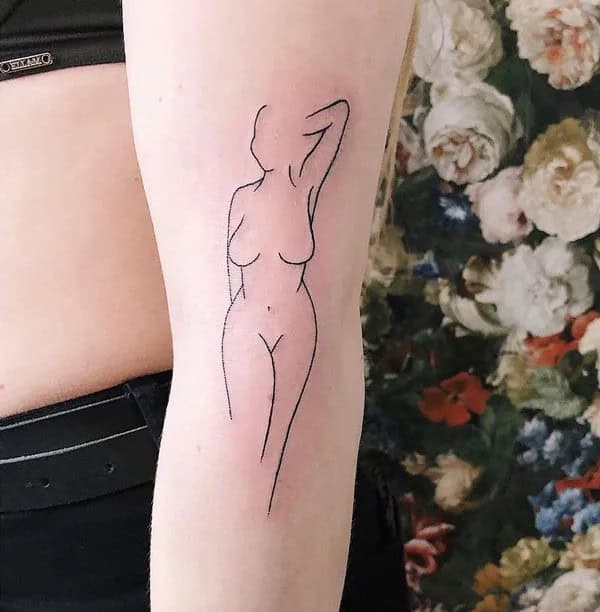 More Naked Woman Tattoo Inspirations To Take Into Account